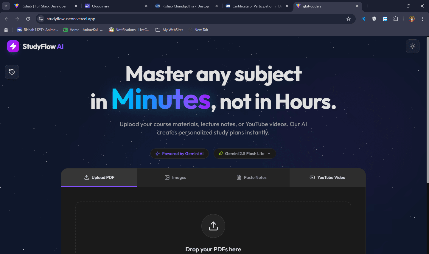 Hackathon project highlight